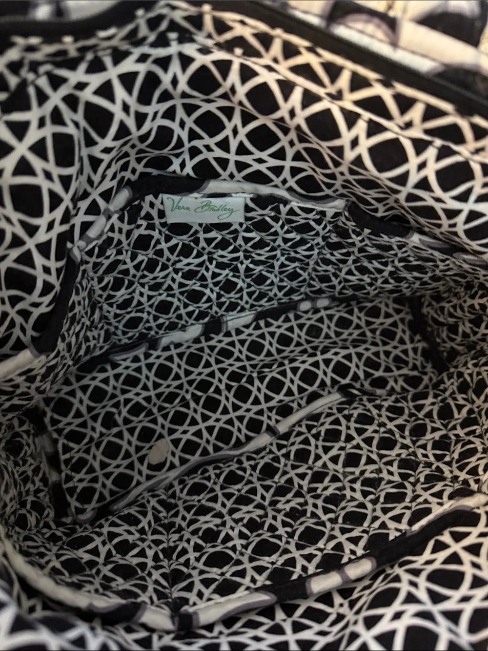 Vera Bradley Quilted Floral Tote with Wallet. Eclectic grandpa cozy tote wallet